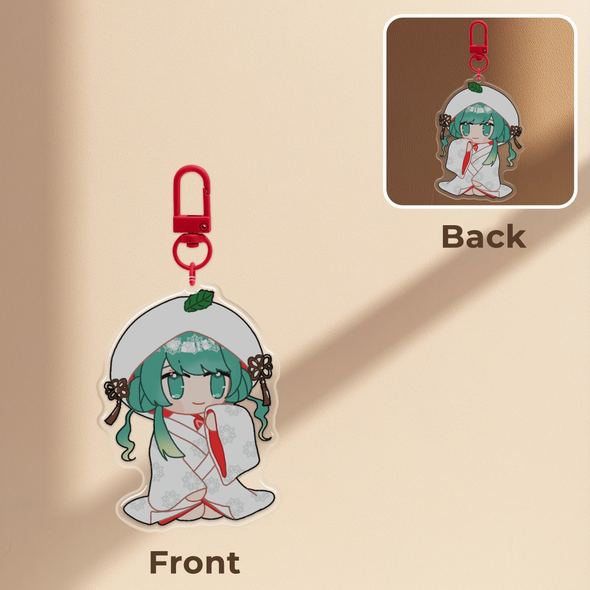 Snow Miku Acrylic Charms - 2014