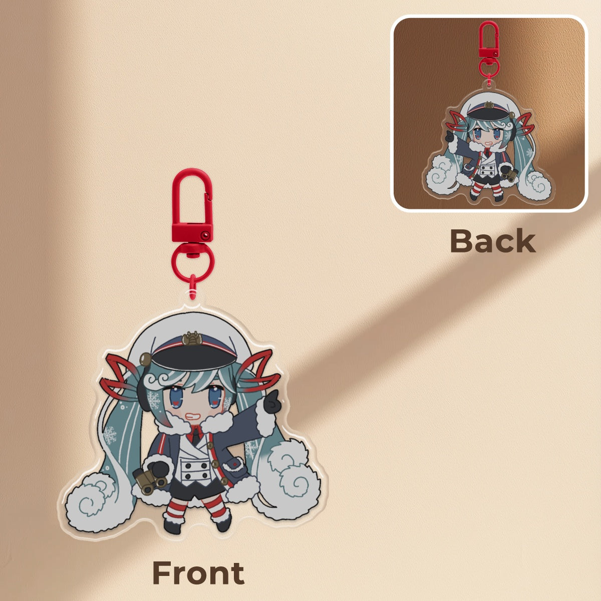 Snow Miku Acrylic Charms - 2022