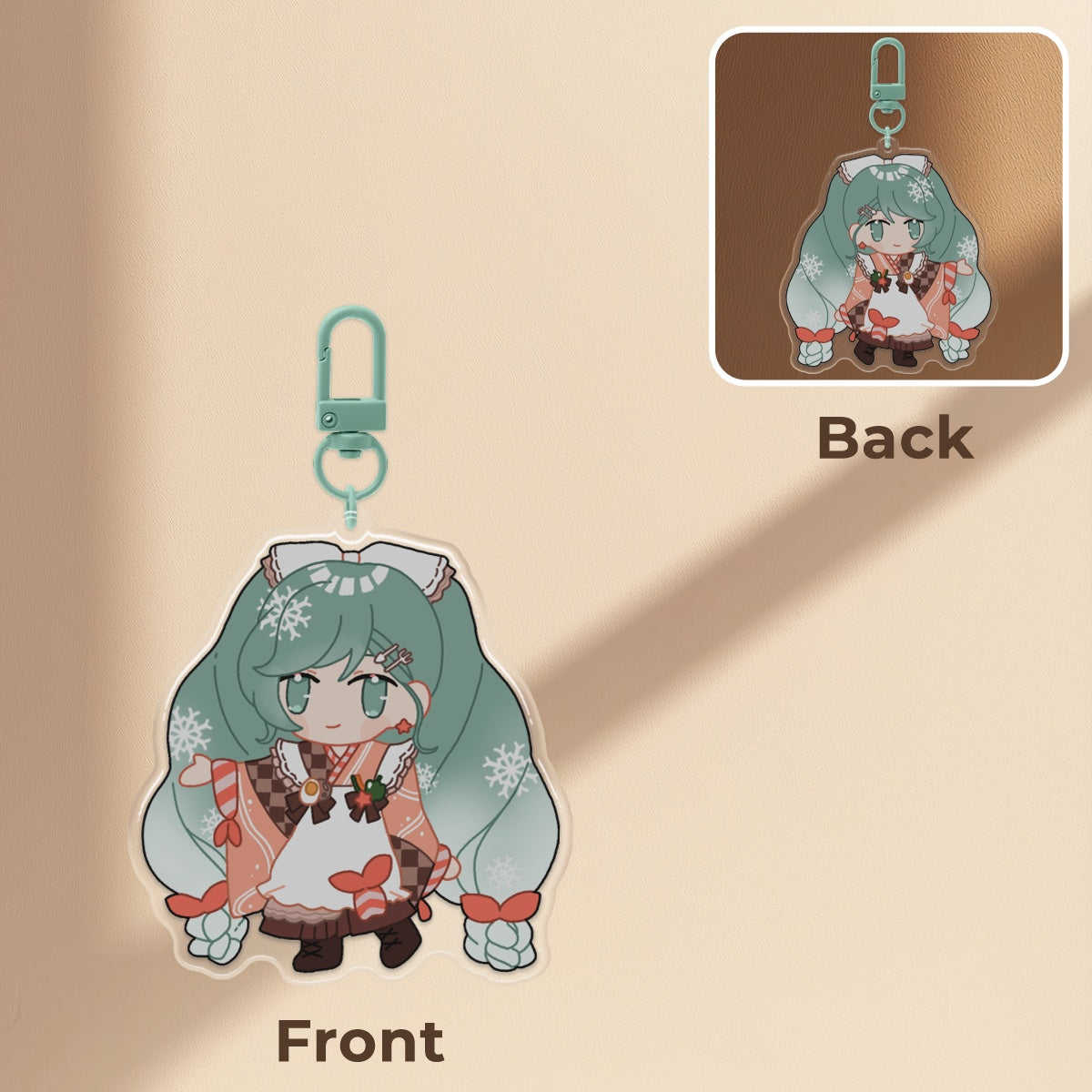 Snow Miku Acrylic Charms - 2024