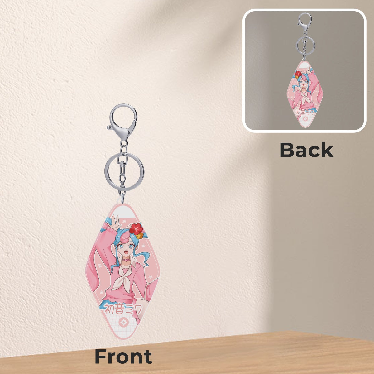 Vocaloid Hotel Keychains - Fairy Miku