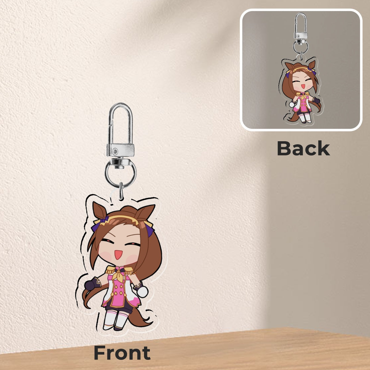 Umamusume Phone Charms - Sakura Bakushin O (PREORDER)