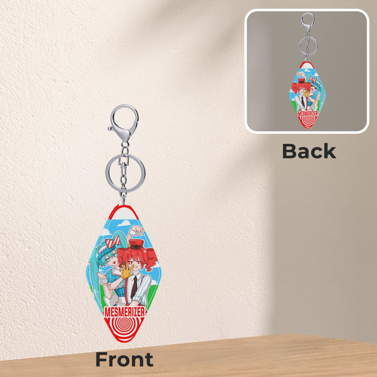 Vocaloid Hotel Keychains - Mesmerizer