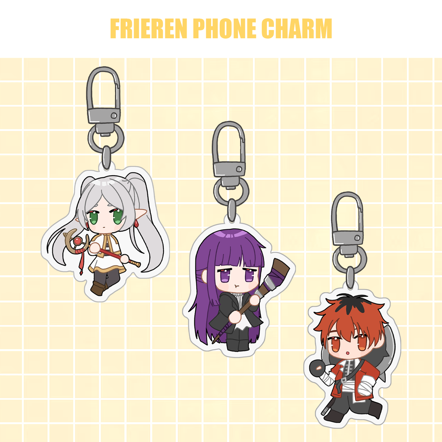 Frieren Acrylic Charms - Fern