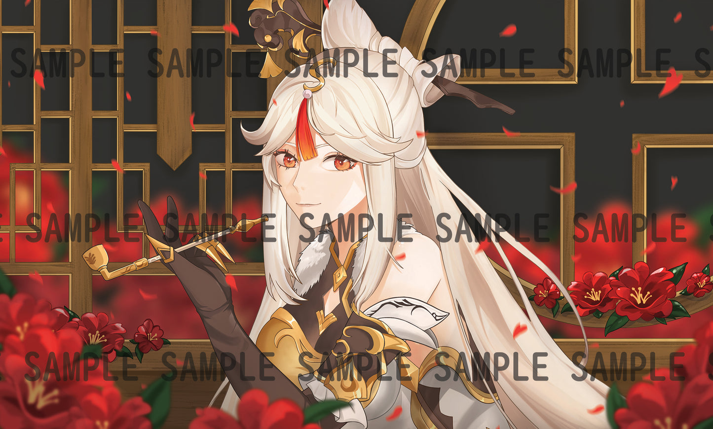 Genshin Impact Flowers Series Postcards
