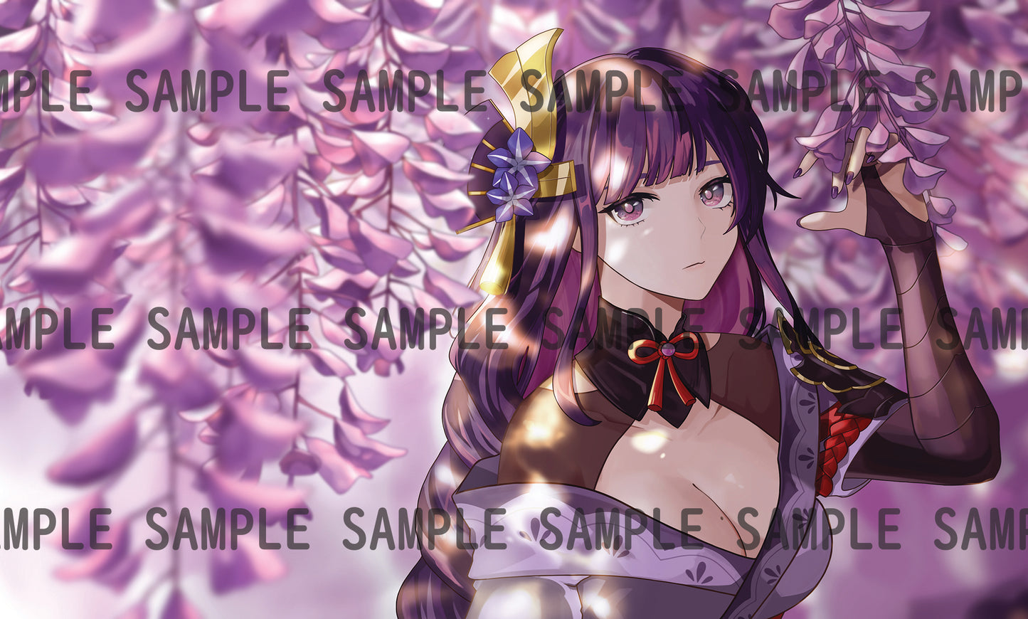 Genshin Impact Flowers Series Postcards