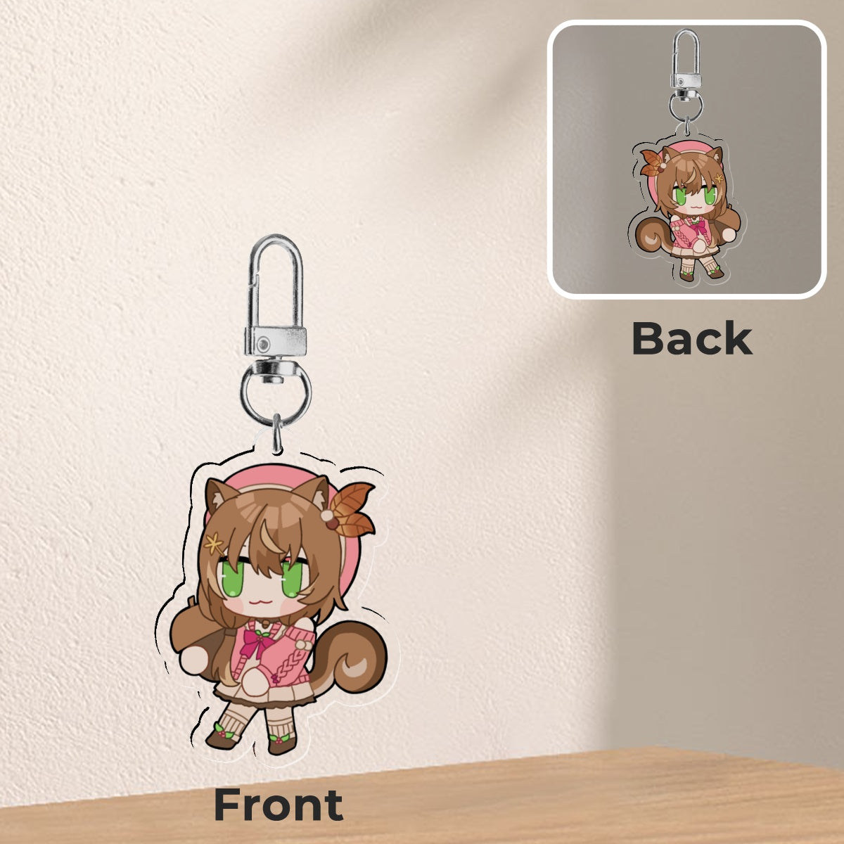 Hololive ID Acrylic Charms - Ayunda Risu