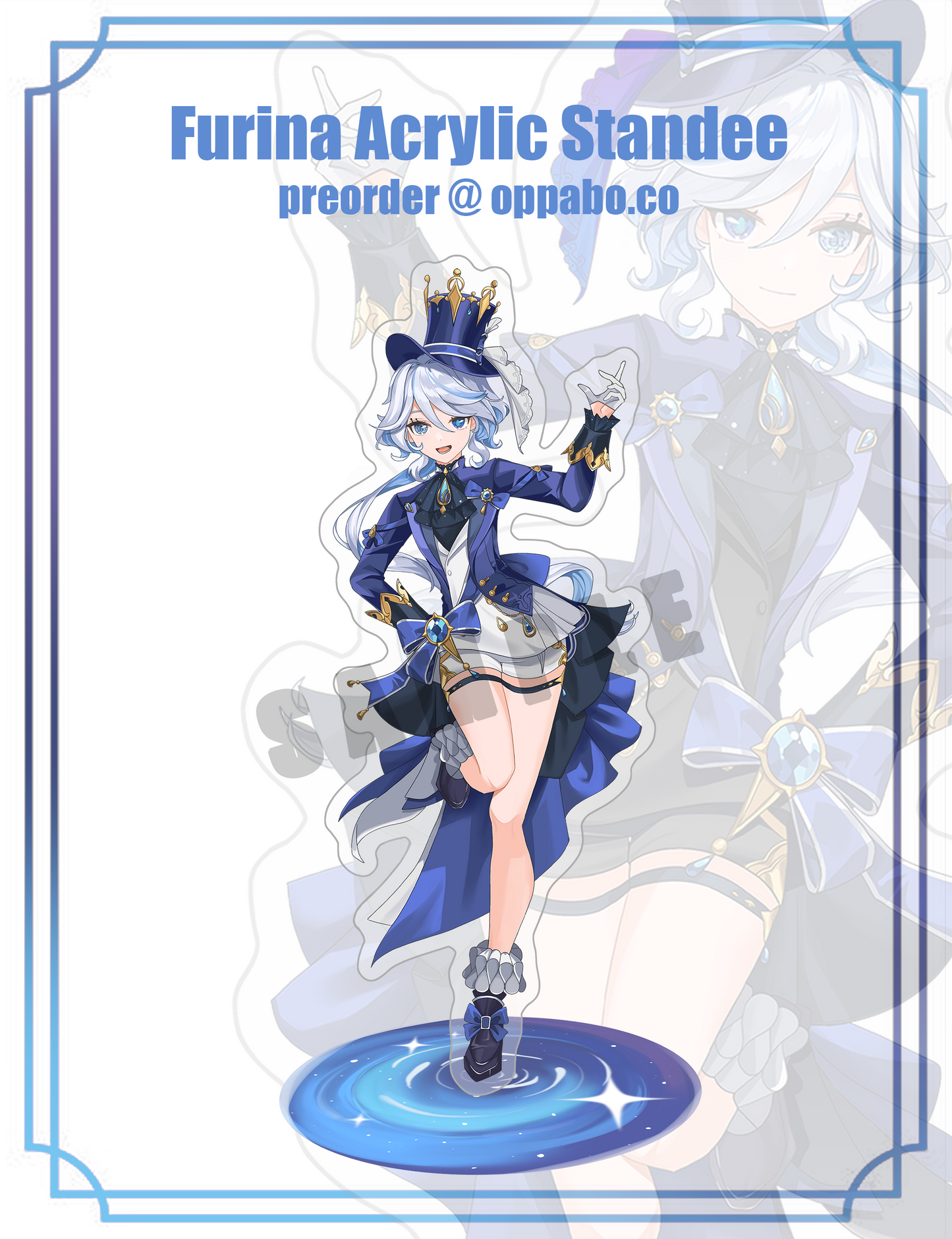 Furina Acrylic Standee