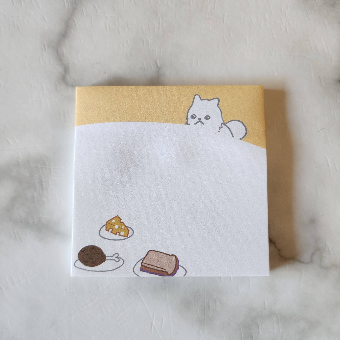 Dog & Dinner Sticky Note