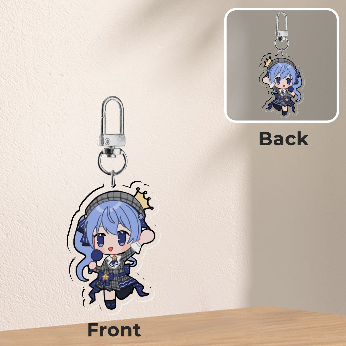 Hololive JP Acrylic Charms - Hoshimachi Suisei