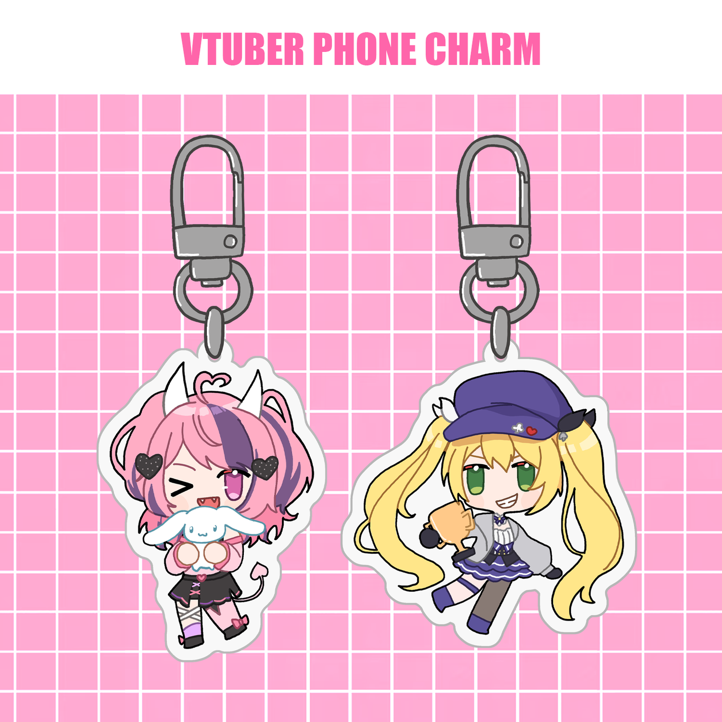 Vtuber Acrylic Charms - Dokibird