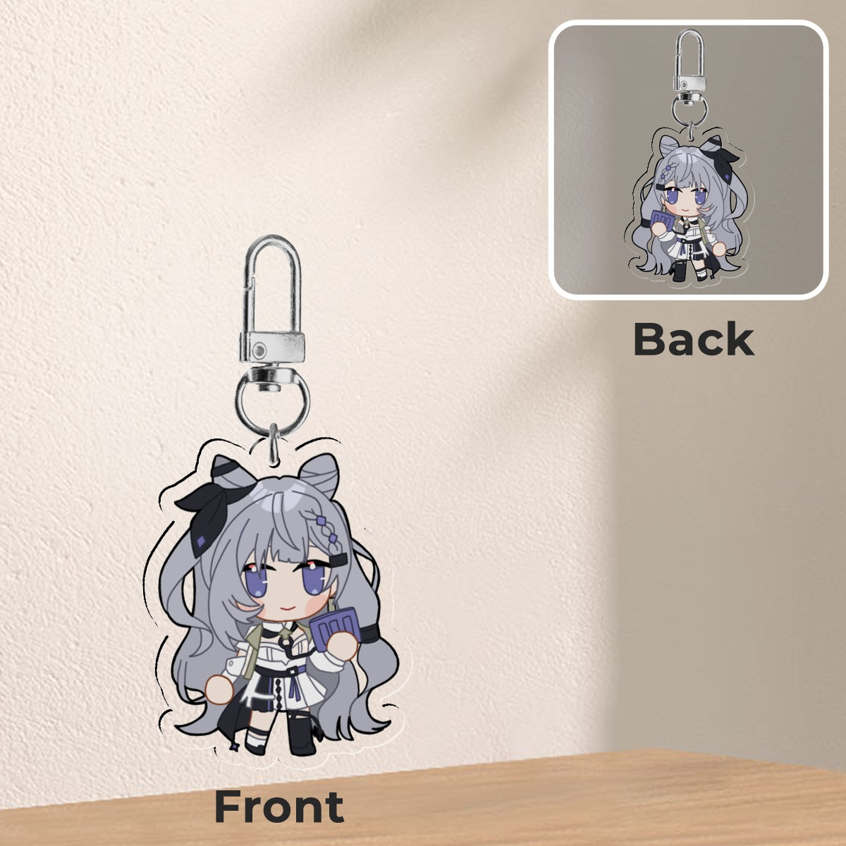 Hololive ID Acrylic Charms - Vestia Zeta