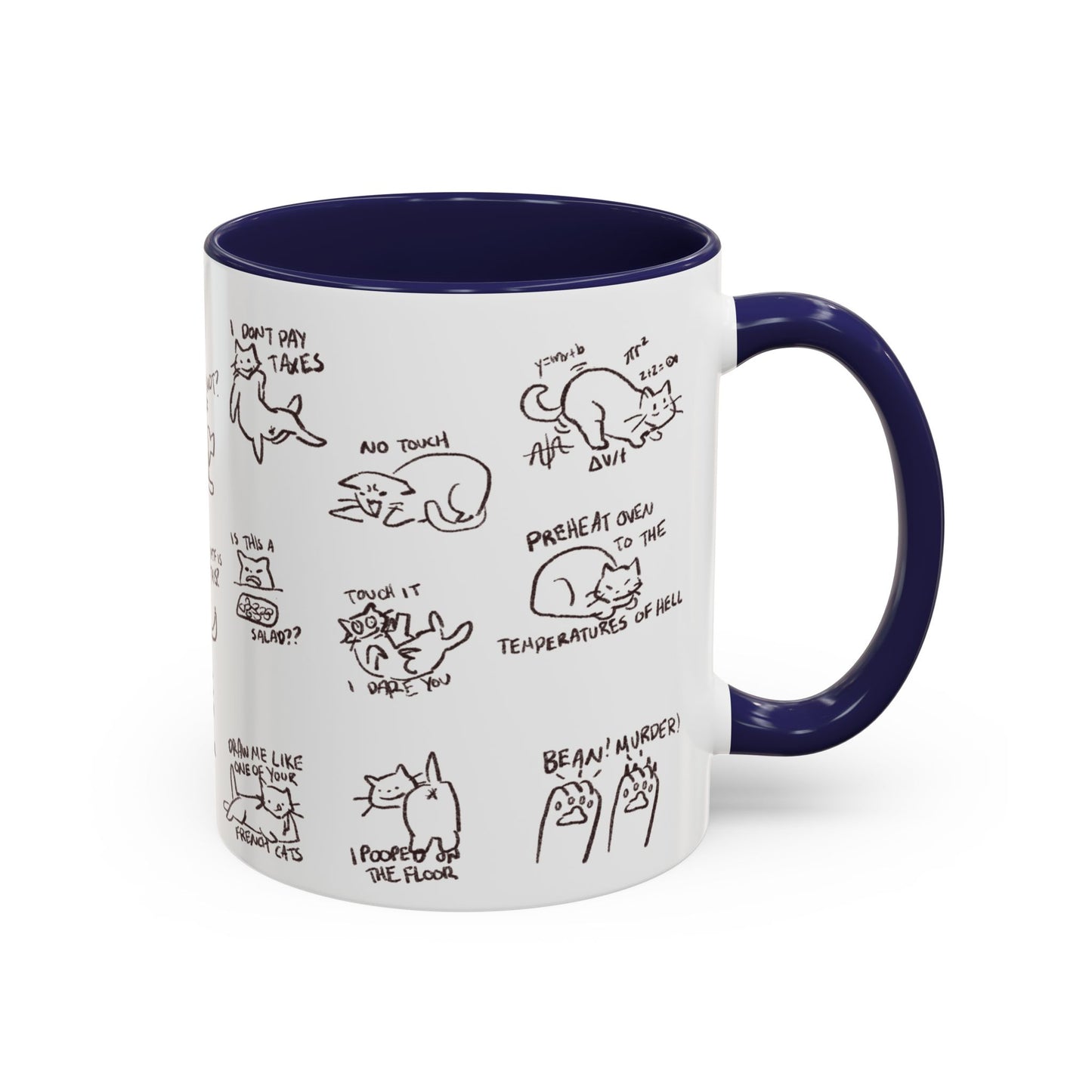 Accent Coffee Mug - Sassy Cats