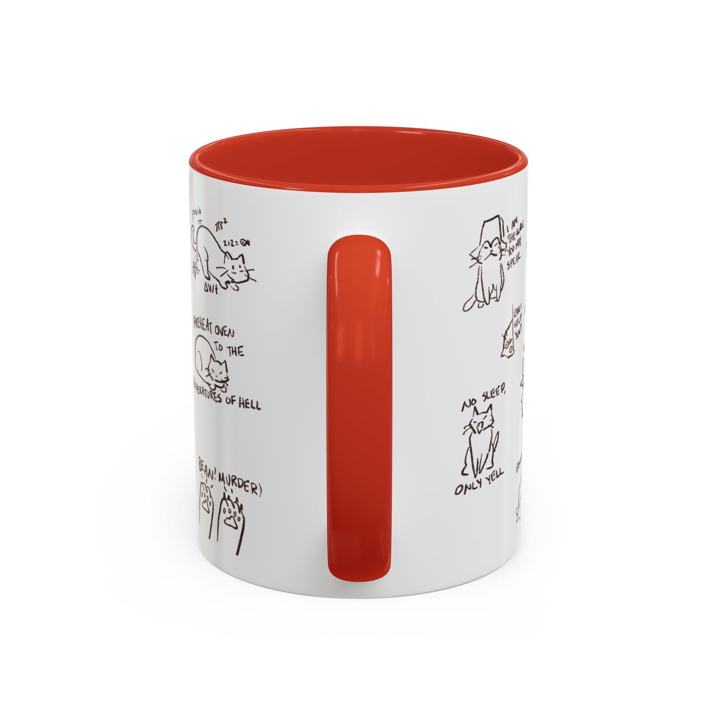 Accent Coffee Mug - Sassy Cats