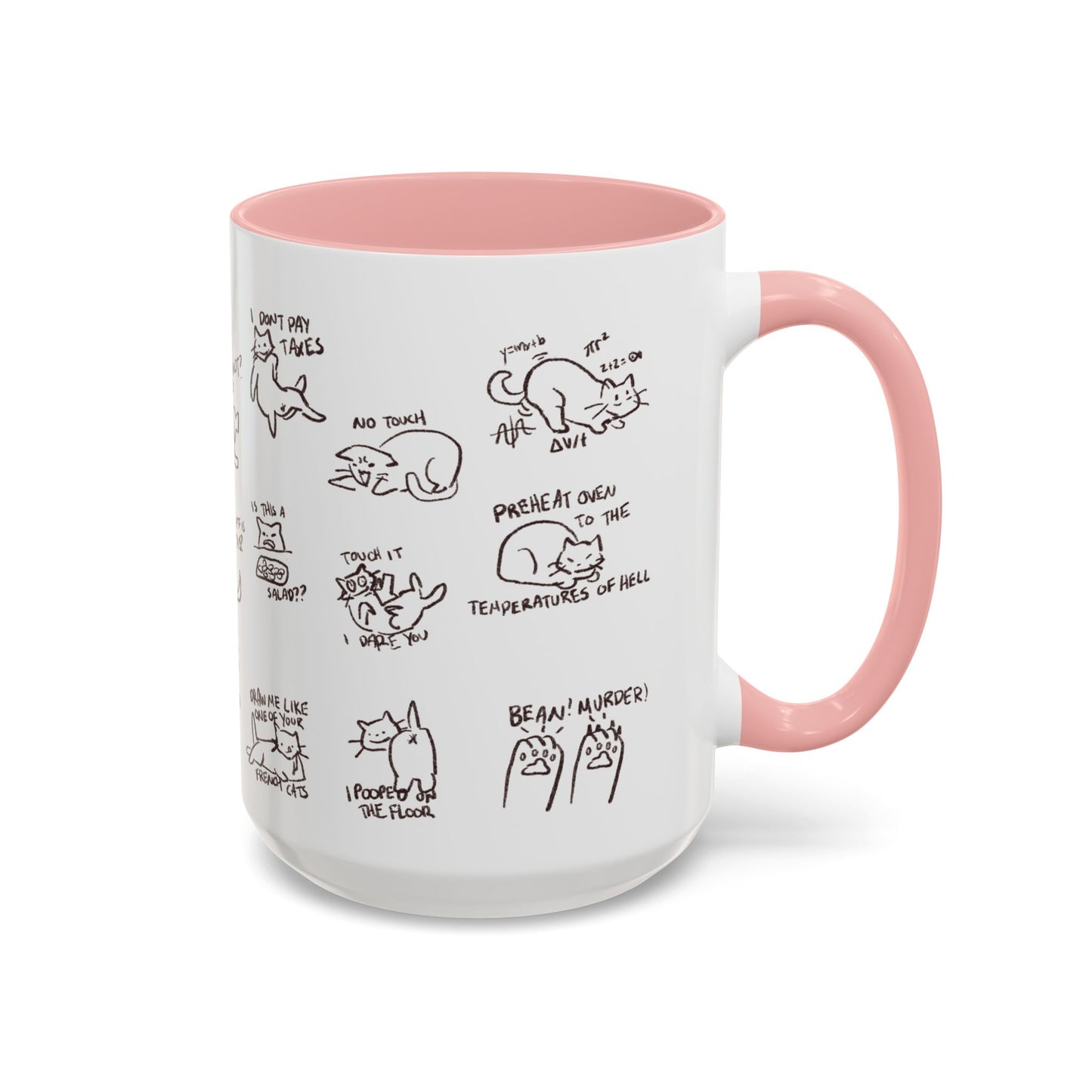 Accent Coffee Mug - Sassy Cats