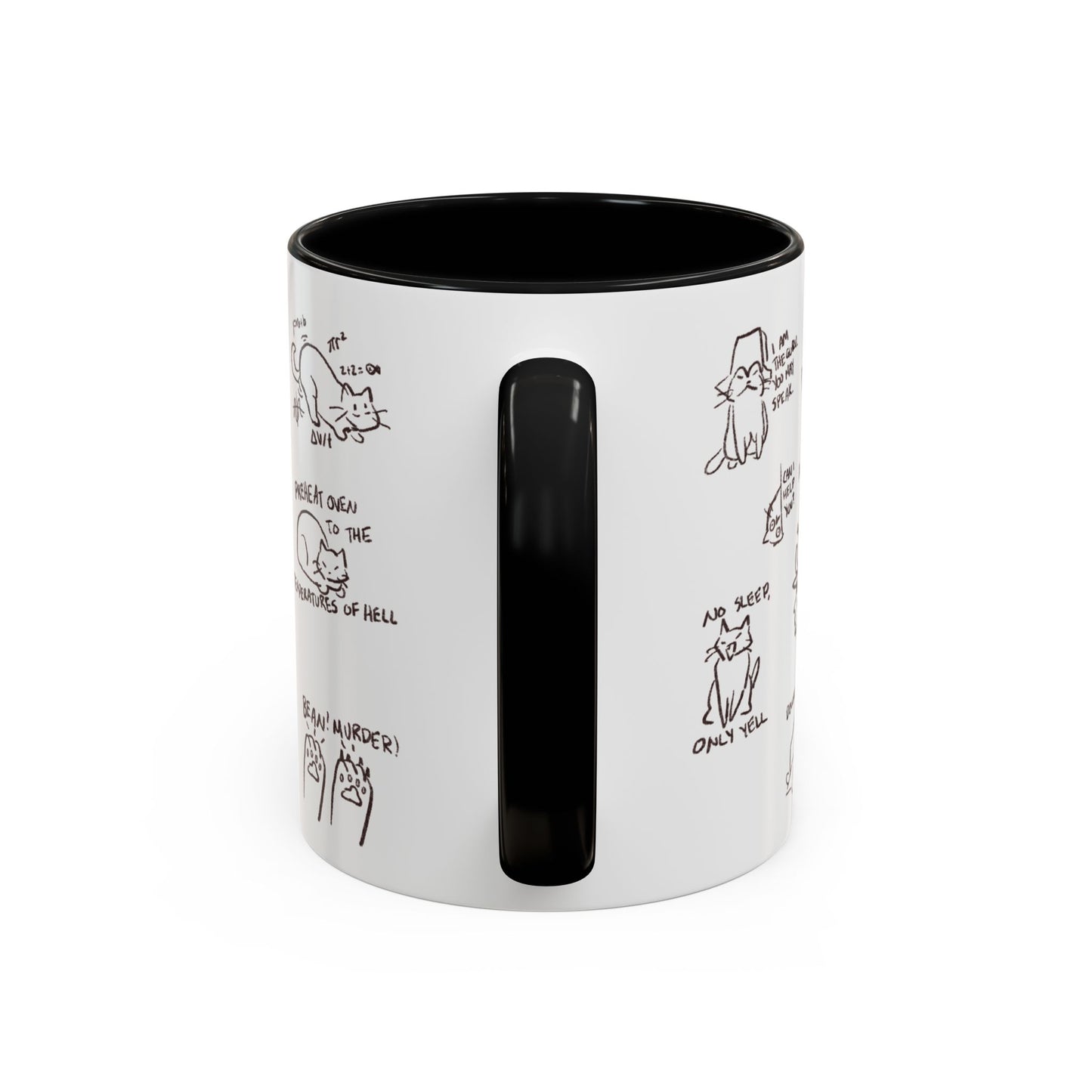 Accent Coffee Mug - Sassy Cats