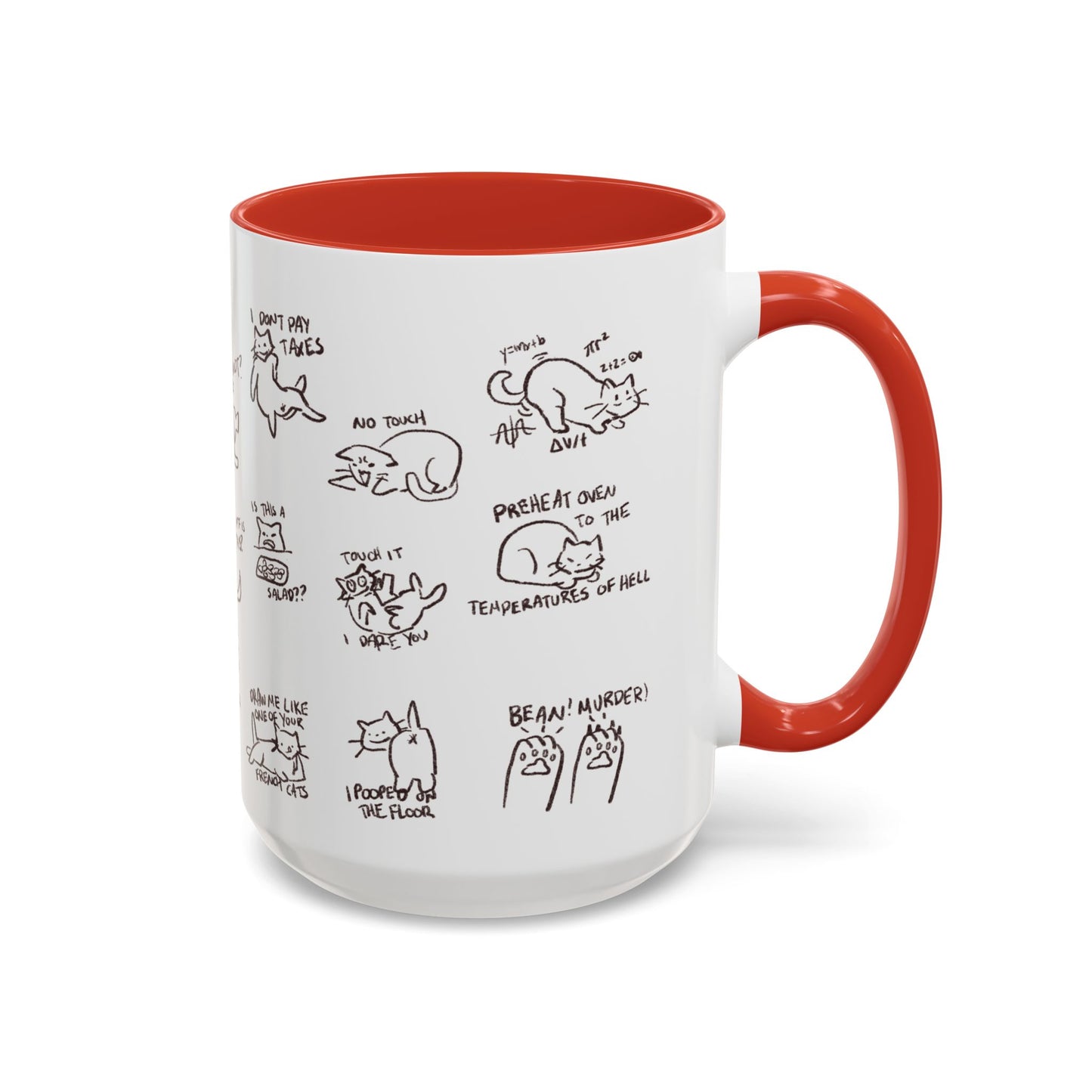 Accent Coffee Mug - Sassy Cats