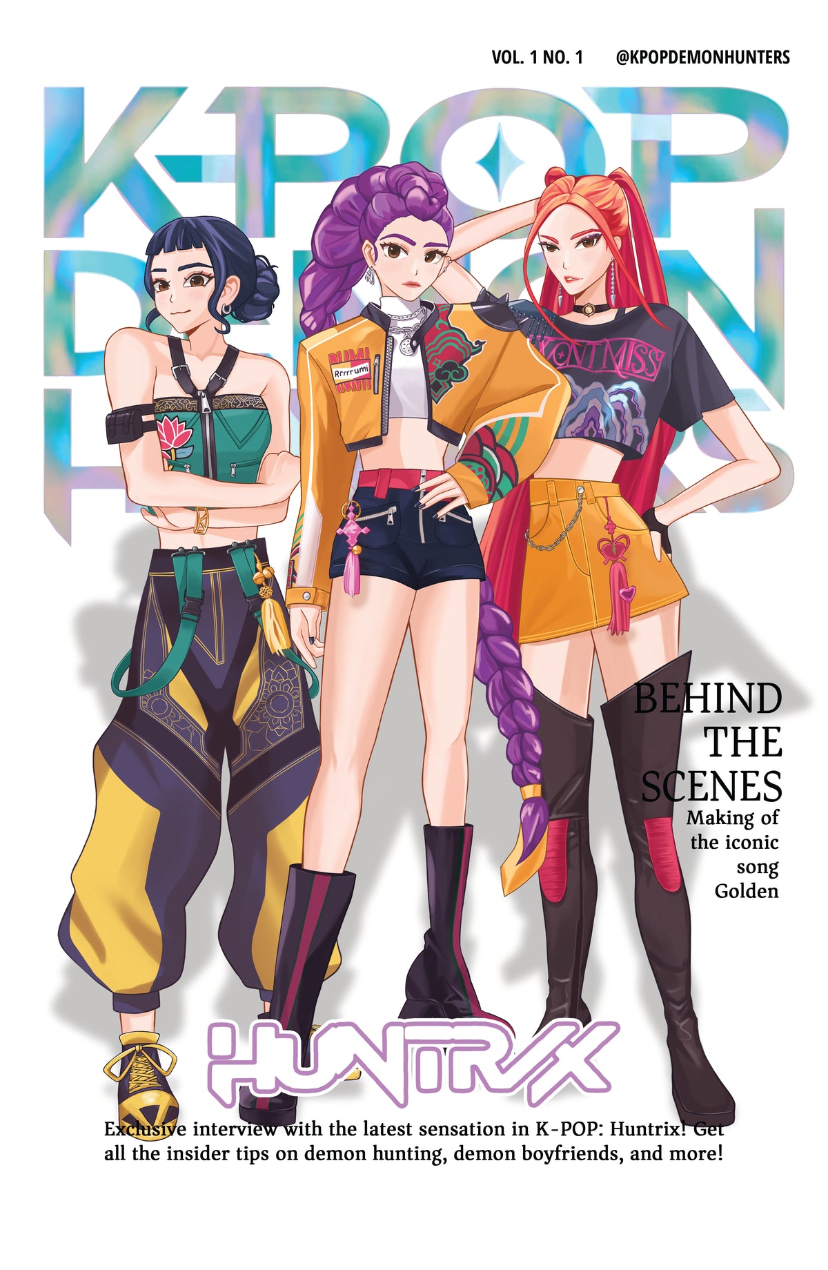 [CLEARANCE] Anime Prints - Kpop Demon Hunters