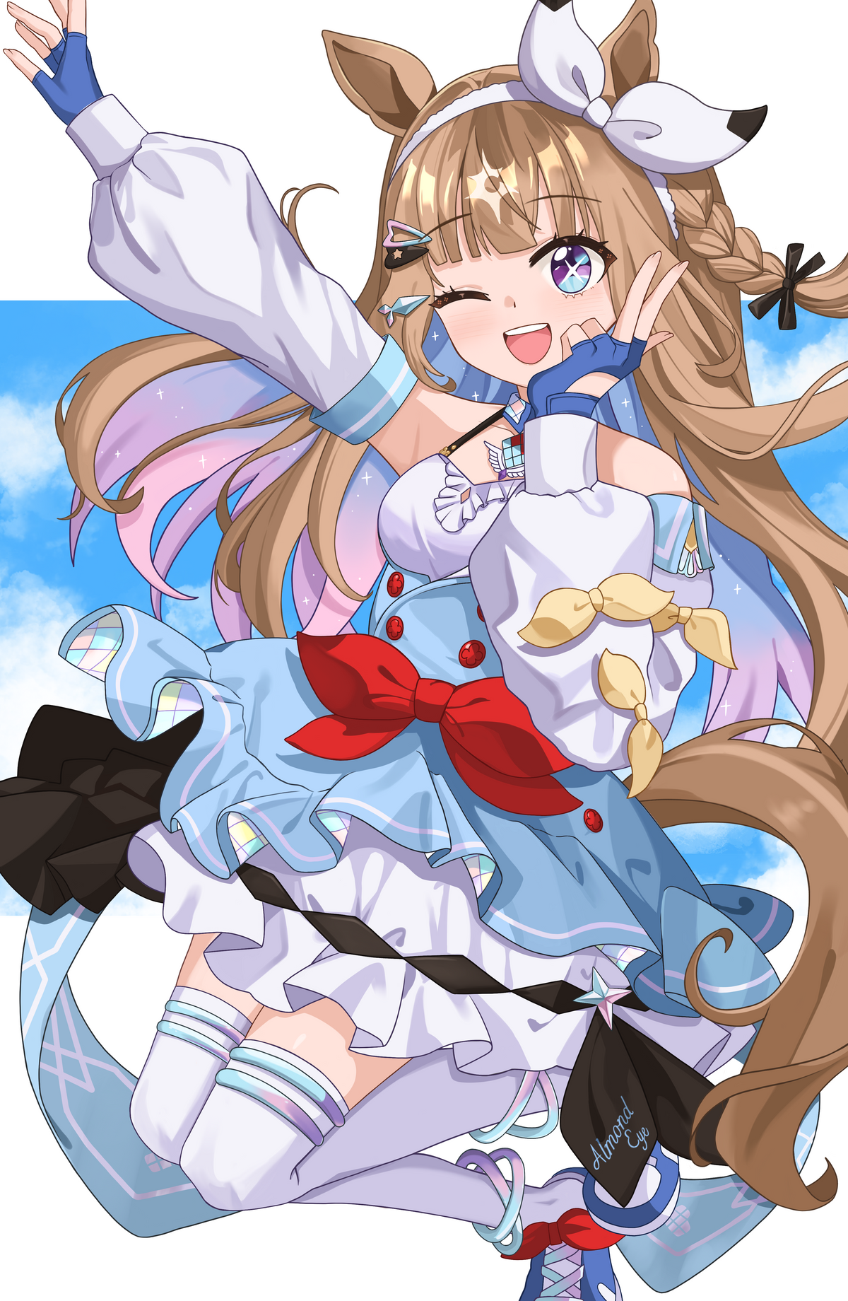 Umamusume Prints - Almond Eye