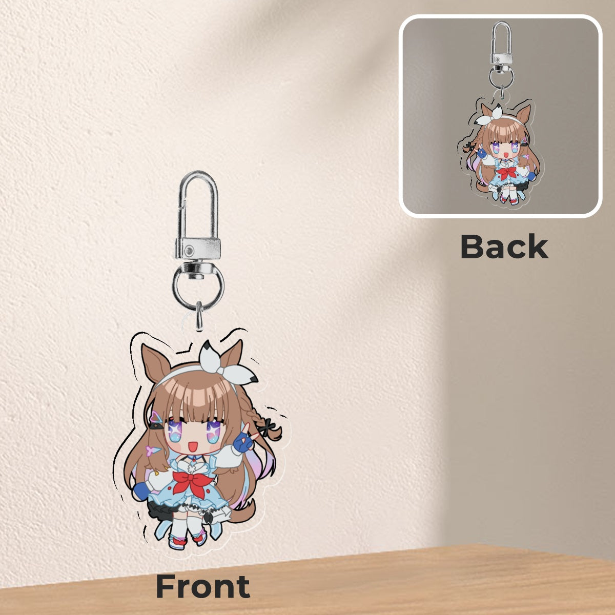 Umamusume Acrylic Charms - Almond Eye