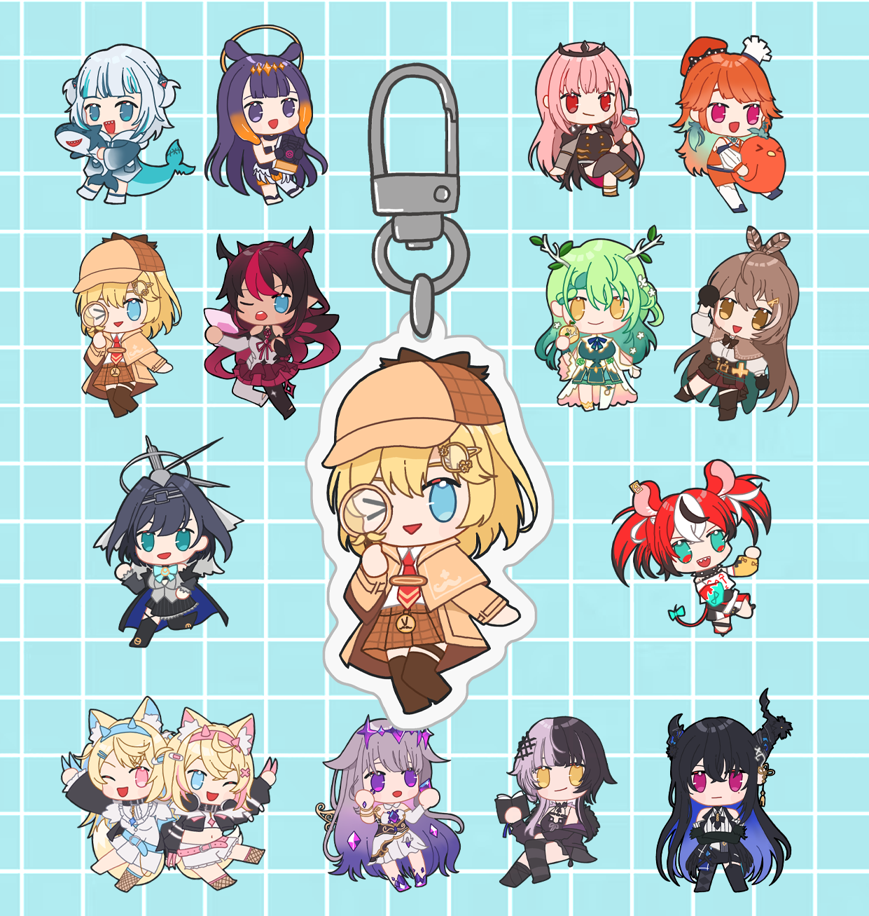 [PREORDER] Hololive EN Phone Charms