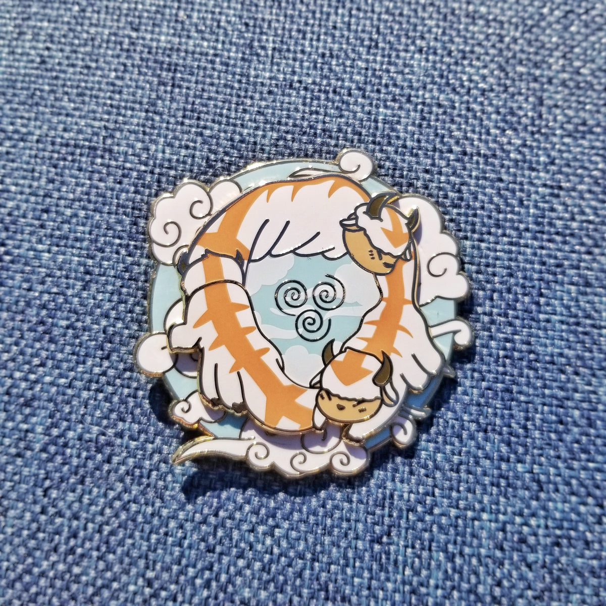 Flying Appas Spinning Enamel Pin | ATLA