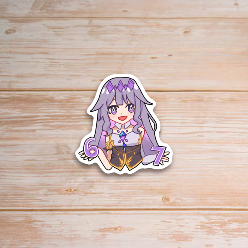 Biboo 67 Sticker