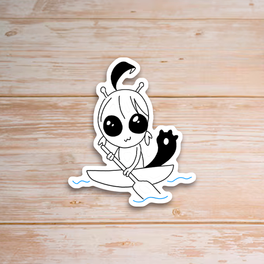 Boat Goes Binted Gigi Sticker
