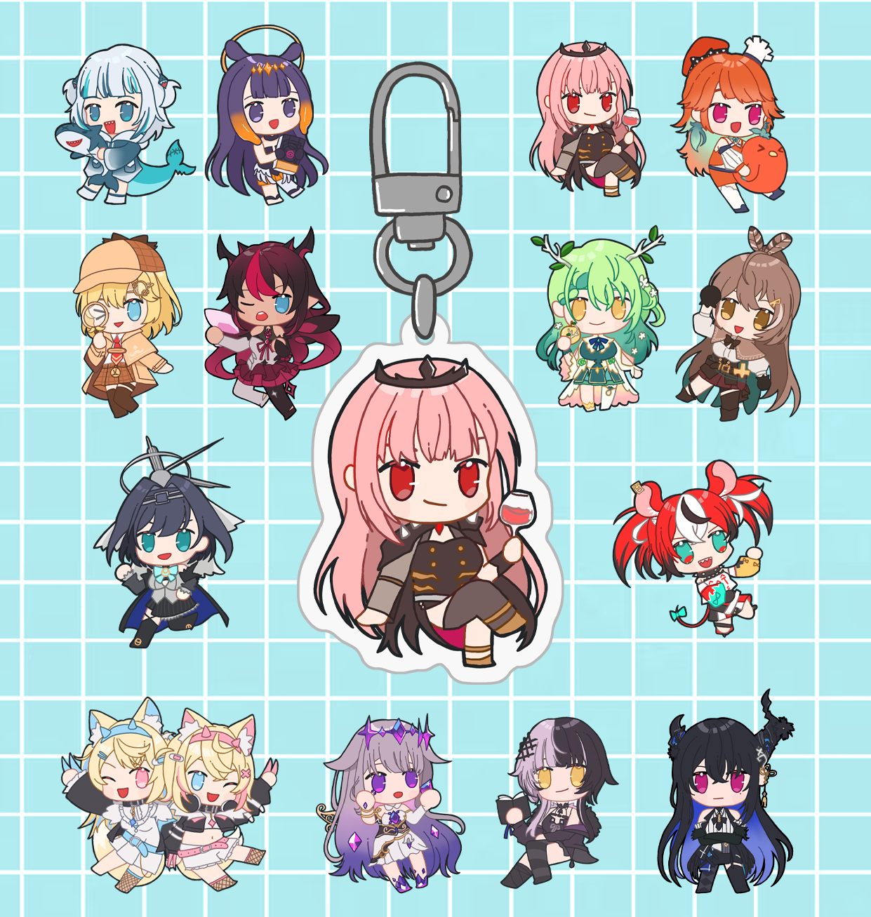 [PREORDER] Hololive EN Phone Charms