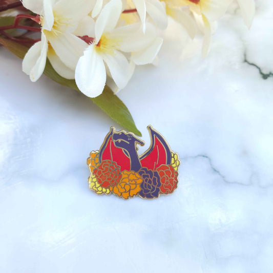 Flowery Big Bois Pokémon Enamel Pins - Charizard (Shiny)