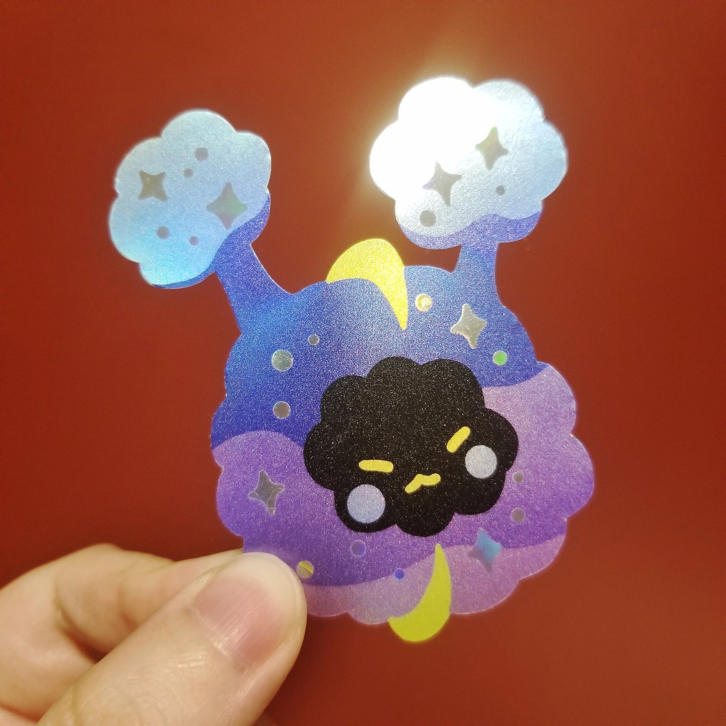 Pokémon Stickers - Cosmog | Holographic Stickers