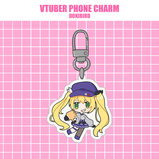 Vtuber Phone Charms - Dokibird