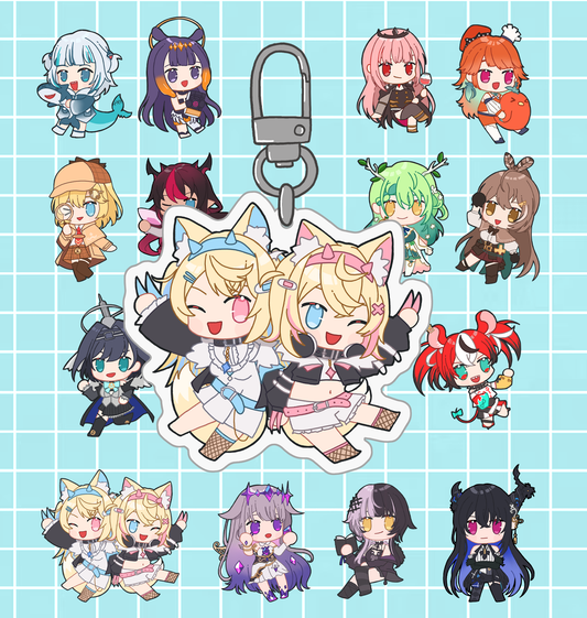 Hololive EN Phone Charms - Fuwamoco