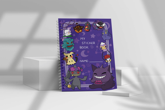 A5 Stickerbook - Ghost Types