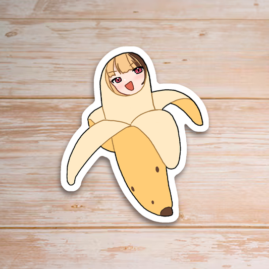 Gigi Banana Sticker