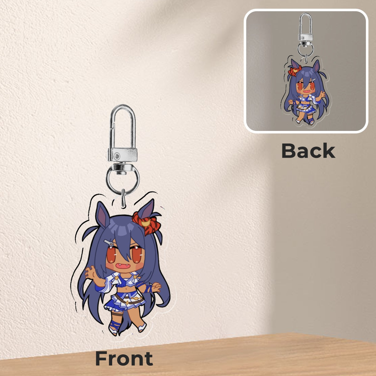 Umamusume Acrylic Charms - Hishi Amazon