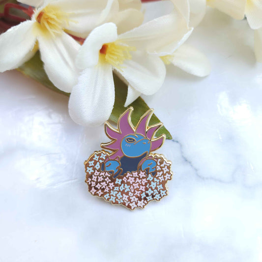 Flowery Big Bois Pokémon Enamel Pins - Hydreigon