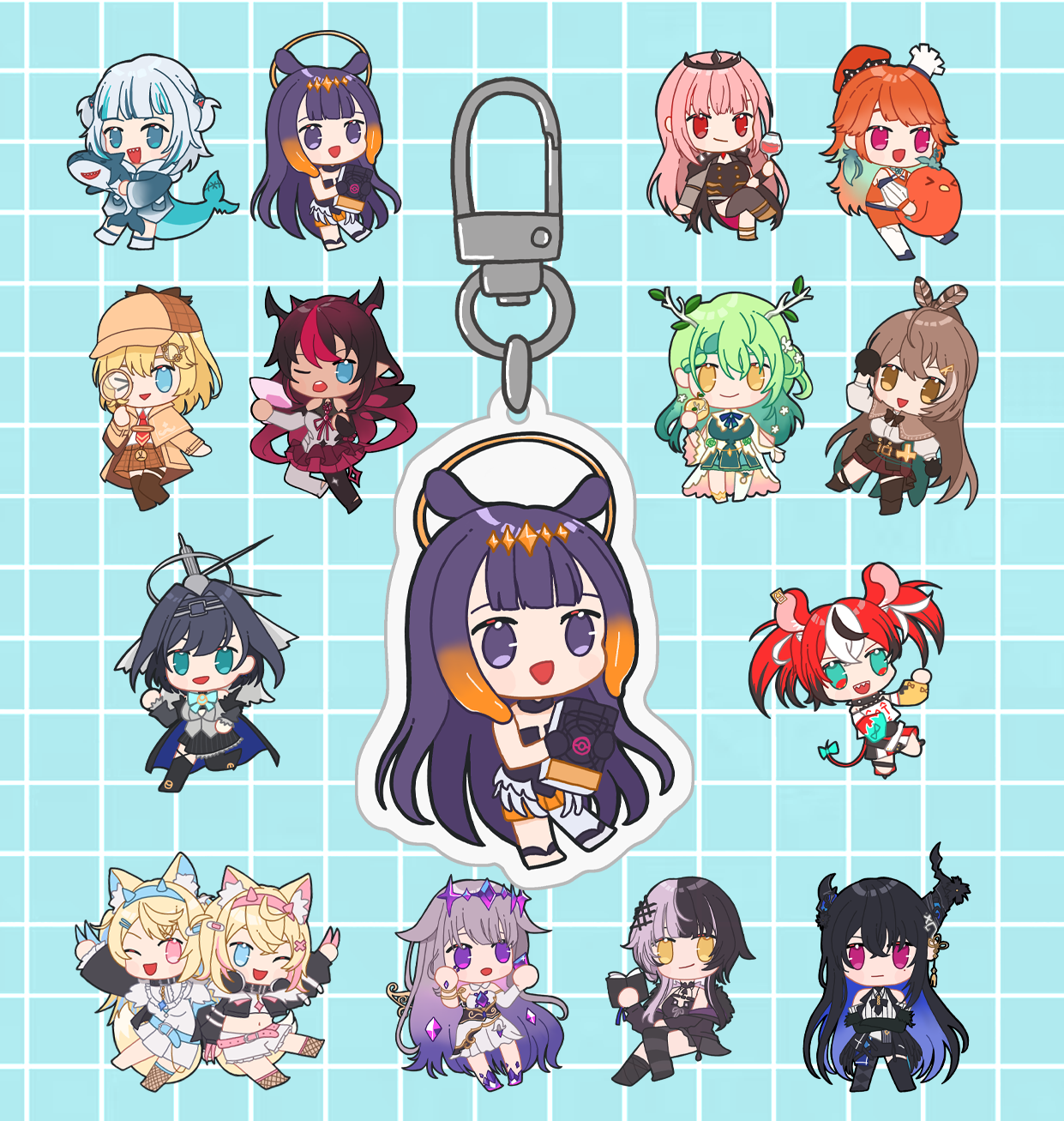 [PREORDER] Hololive EN Phone Charms