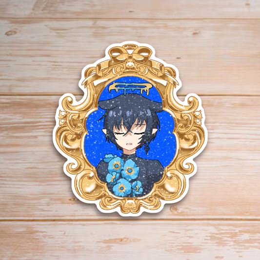Glitter Ina Sticker