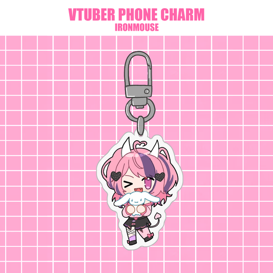 Vtuber Phone Charms - Ironmouse