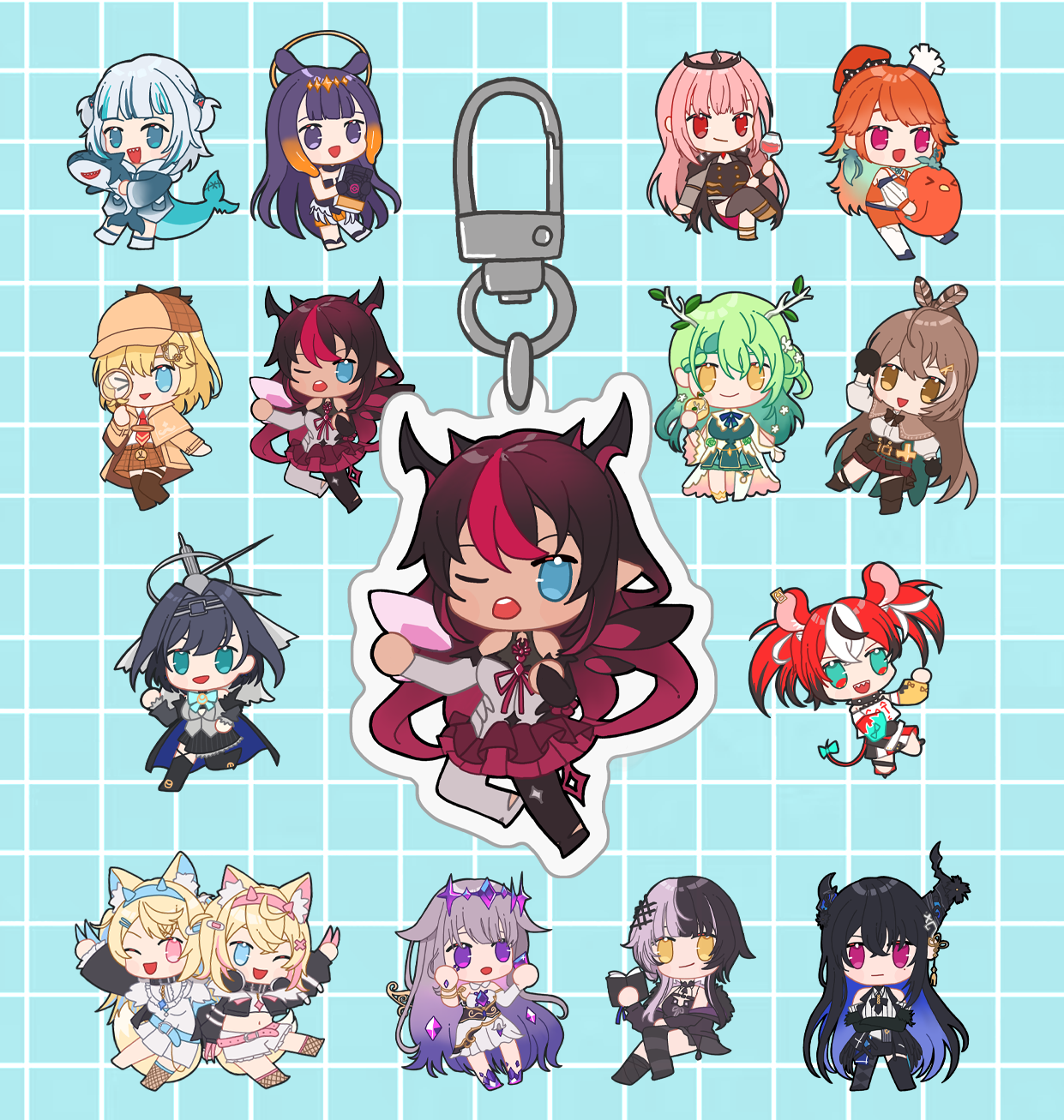 [PREORDER] Hololive EN Phone Charms