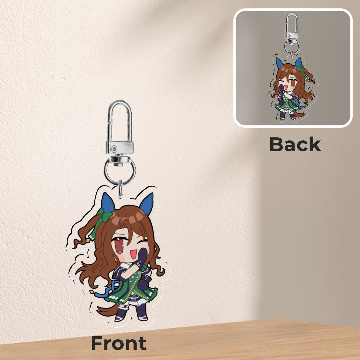 Umamusume Acrylic Charms - King Halo
