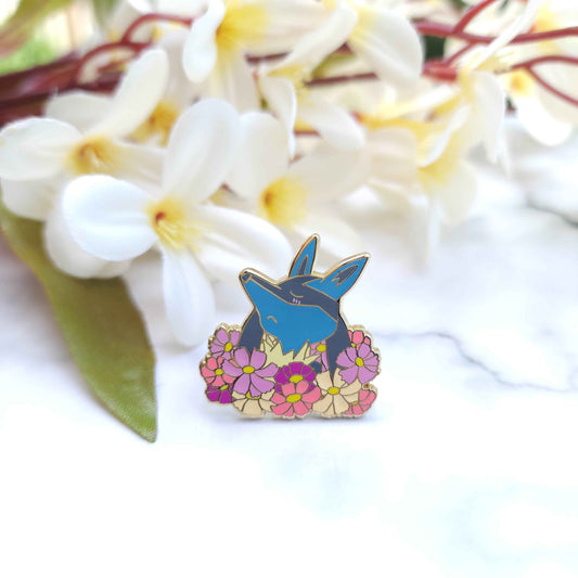 Flowery Big Bois Pokémon Enamel Pins - Lucario