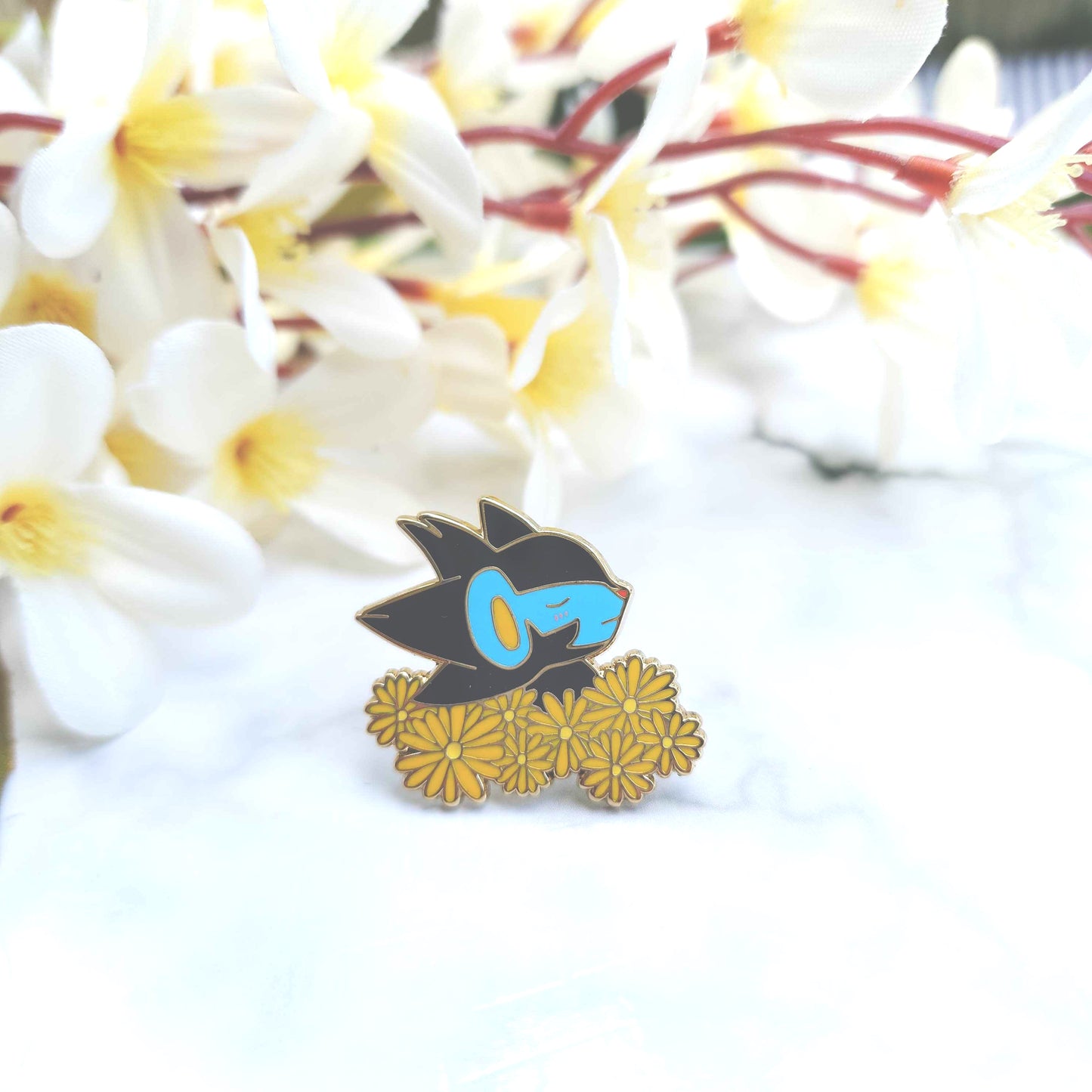 Flowery Big Bois Pokémon Enamel Pins - Luxray