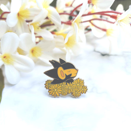 Flowery Big Bois Pokémon Enamel Pins - Luxray (Shiny)