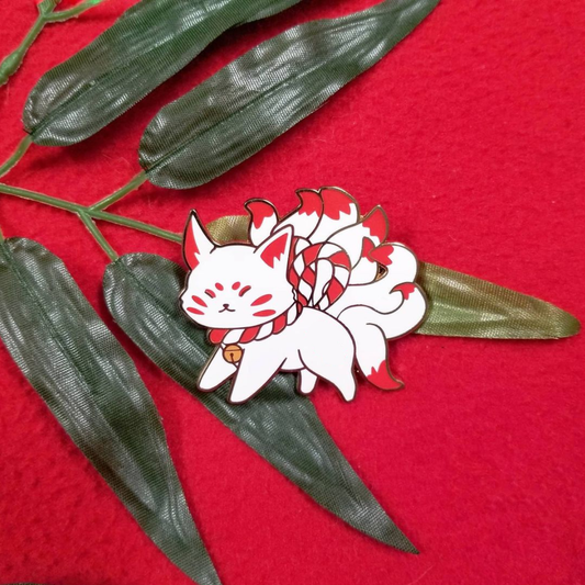 Mystical Creatures Enamel Pins - Kitsune