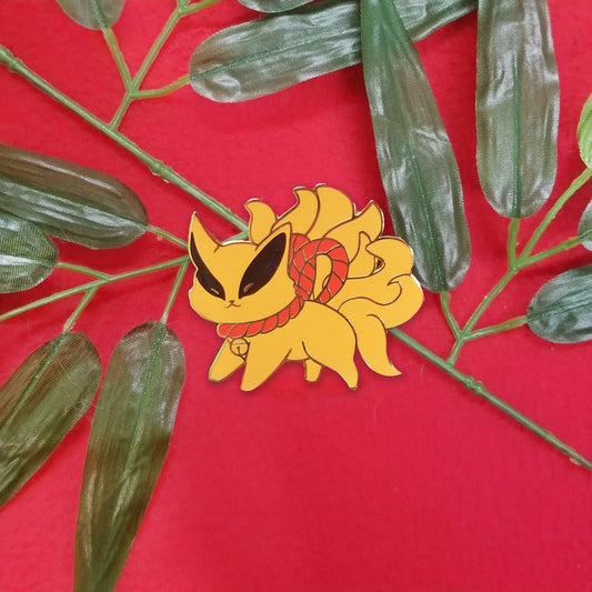 Mystical Creatures Enamel Pins - Kurama