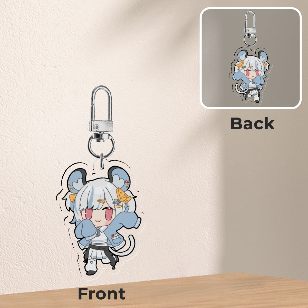 Vtuber Acrylic Charms - Nemimi Yane