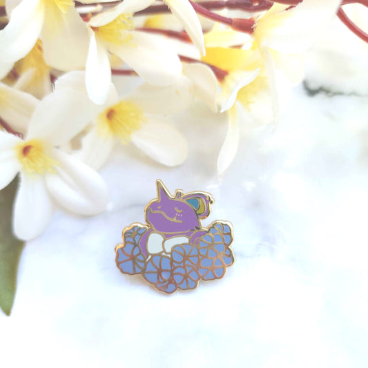 Flowery Big Bois Pokémon Enamel Pins - Nidoking