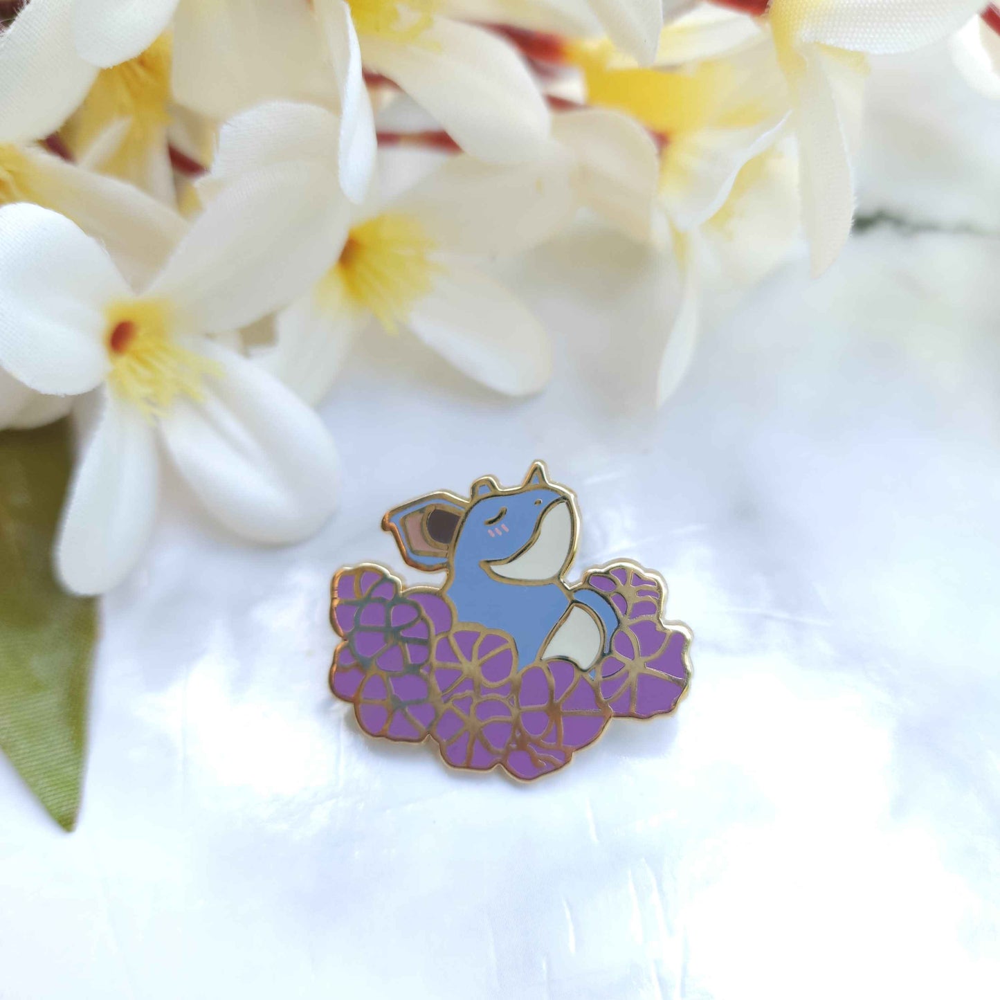 Flowery Big Bois Pokémon Enamel Pins - Nidoqueen