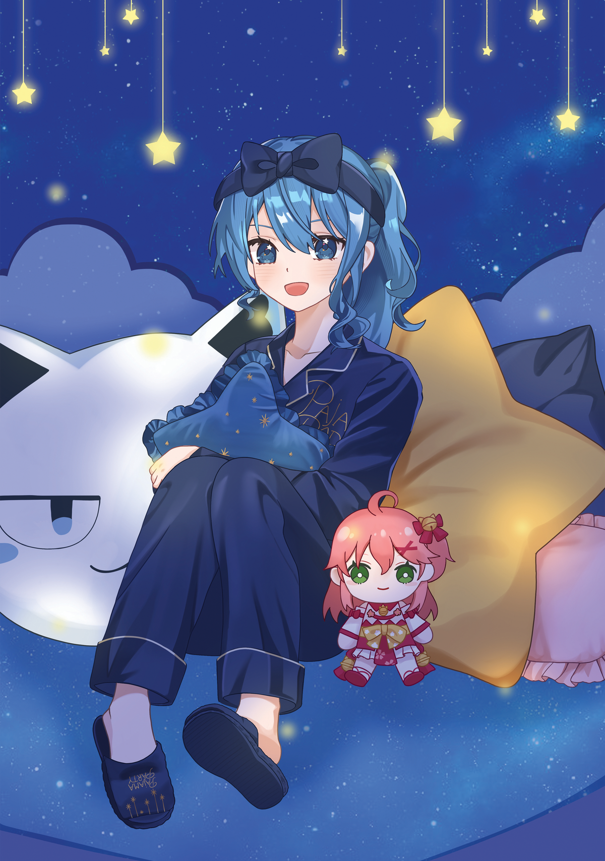 Hololive Prints - Hoshimachi Suisei (Pajama)